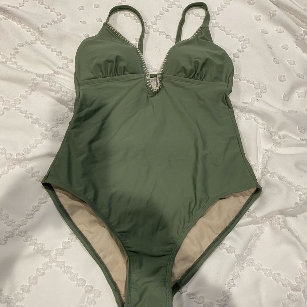 Swimsuit, ash green, kona sol, size M.